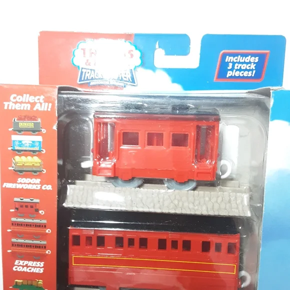 VINTAGE Fisher Price Thomas the Train: TrackMaster Express Coaches NEW Cars & Vehicles